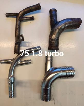 raccordi inox alfa romeo 75 turbo/twin spark 