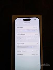 IPHONE 16 PRO 1 TB  "NUOVISSIMO"