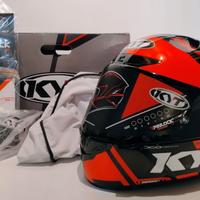 Casco moto in carbonio KYT NX Race Carbon