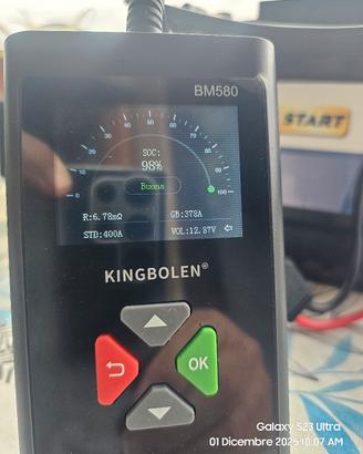 Batteria auto  12 volt 50 Ah