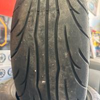 N4 cerchi originali con gomme semi slick fiat 500