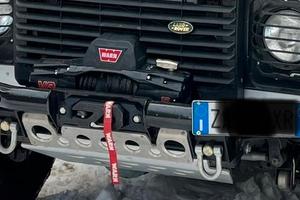 Paraurti Tubolare Cor4 e verricello LR Defender