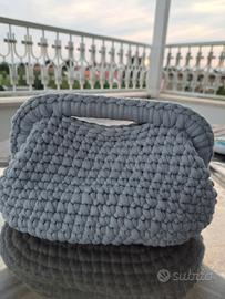 clutch carta da zucchero fatta a mano