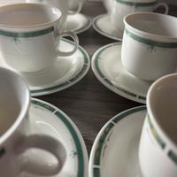 Servizio da tè/caffè in porcellana fine Burlington