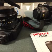 Perfetta PENTAX A3 con accessori e sacca
