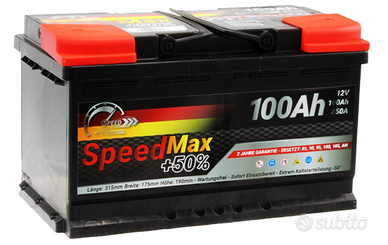 Batteria auto SPEED MAX100AH 850A 12V