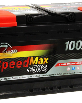Batteria auto SPEED MAX100AH 850A 12V