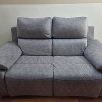 Divano 2 Posti Grigio 160x85 Condizioni Perfette 