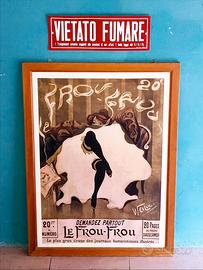 Quadro il poster Le Frou-Frou Lucien-Henri Weiluc