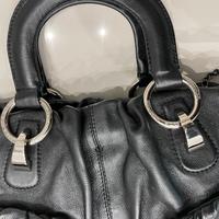 Borsa Tosca Blu in vera pelle