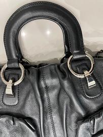 Borsa Tosca Blu in vera pelle