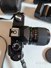 Yashica FX-3 Super 2000 + Obiettivo + Flash