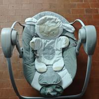 Dondolo per neonati portatile automatico