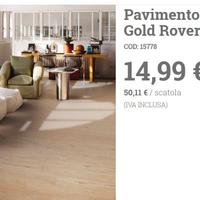 PROMO PVC ADESIVO Quercus Gold Rovere Beige