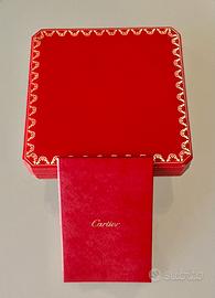 Cartier scatola per collana con documenti original