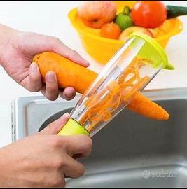 Pelapatate con Contenitore, Addio Buce a Terra!