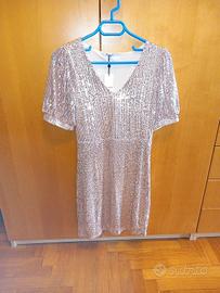 Pieces vestito elegante con paillettess TgS