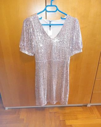 Pieces vestito elegante con paillettess TgS