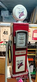 pompa di benzina Texaco mobiletto vintage