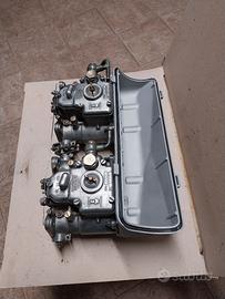 Carburatori weber 40DCOE 28 con vaschetta.