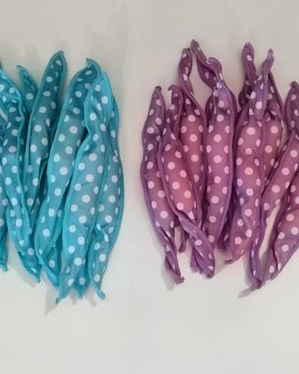 Bigodini per creare ricci colorati e morbidi