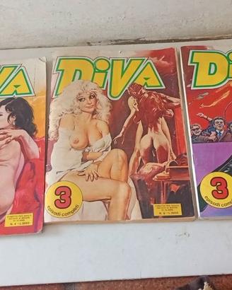lotto DIVA EROTICO ANNI 90 GALAX  n.2-4 e 6