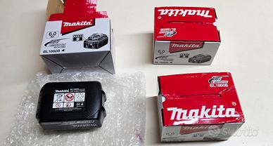 Batterie a Litio Makita 6.0ah 18V BL1860B 