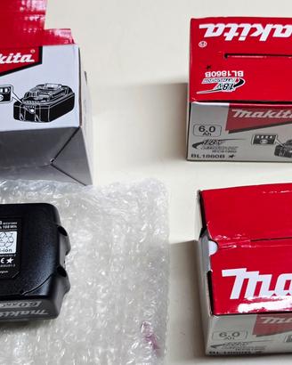 Batterie a Litio Makita 6.0ah 18V BL1860B 