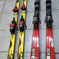 sci Volki e Rossignol e Scarponi  .Salomon.