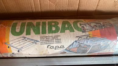 Portapacchi Unibag per auto anni ‘60-70 nuovo