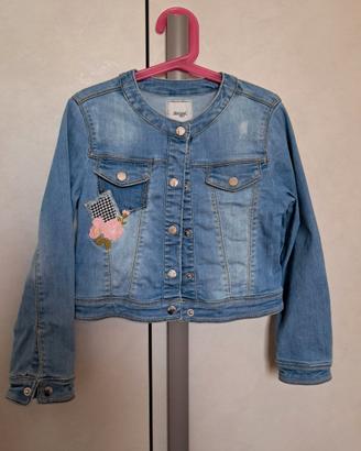 giacca jeans bambina