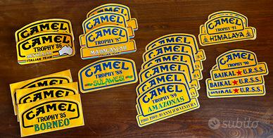 Adesivi CAMEL TROPHY Anni 1985 - 1991