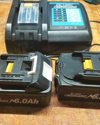 replica makita batterie e caricabatterie 