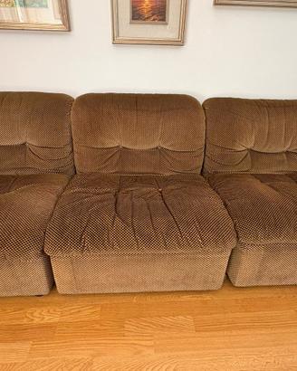 Divano angolare modulare scomponibile