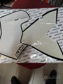 Kit tabelle portanumero ktm 2008/11