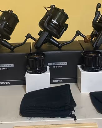 Carpfishing Mulinelli sonik insurgent 5000