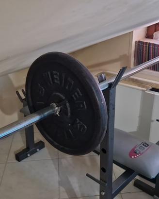 Bilanciere-Cyclette-panca inclinabile