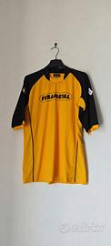 Maglia vintage Kappa Febametal - Giallo/Nero XL