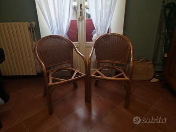 sedie midollino
