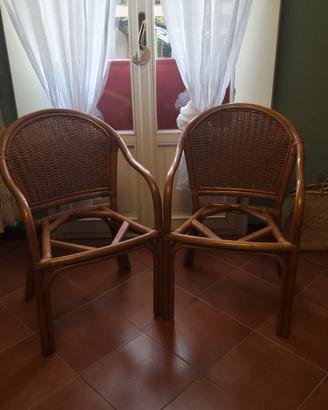 sedie midollino