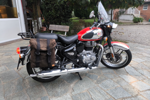 Moto Royal Enfield Classic Chrome Red 350