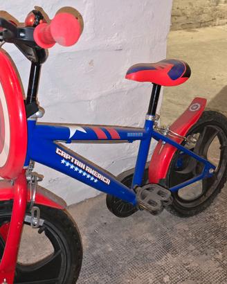 Bicicletta bambino ruota 16” Captain America