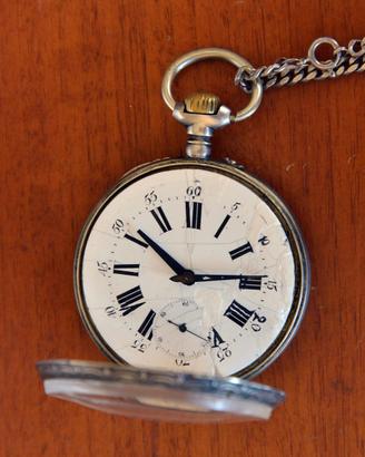 Orologio da tasca DUBOIS GENEVE in Argento ('800)