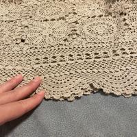 Uncinetto  copriletto antico