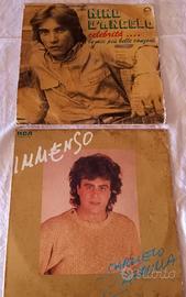 lotto2 vinili LP33 Nino D' angelo+Carmelo Zappulla