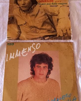 lotto2 vinili LP33 Nino D' angelo+Carmelo Zappulla