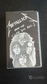 Metallica Cliff 'Em All VHS 1987 PolyGram PAL