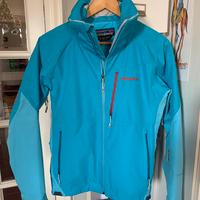 Giacca da sci donna PATAGONIA azzurra in giretex