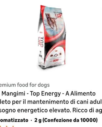 Alimento per cani