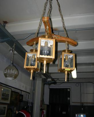Lampadario da taverna